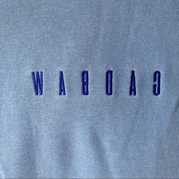 Oversized Urban Outfitters Blue Sweatshirt - Picture 3 of 8